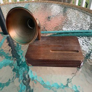 Gramophone Acoustic Phone Speaker